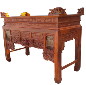 5 loại gỗ thường dùng làm bàn thờ