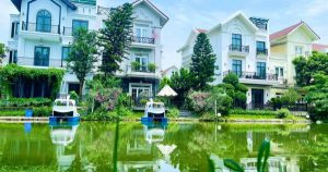 Phòng thờ biệt thự đơn lập 500m2 khu Hoa Sữa Vinhomes Riverside