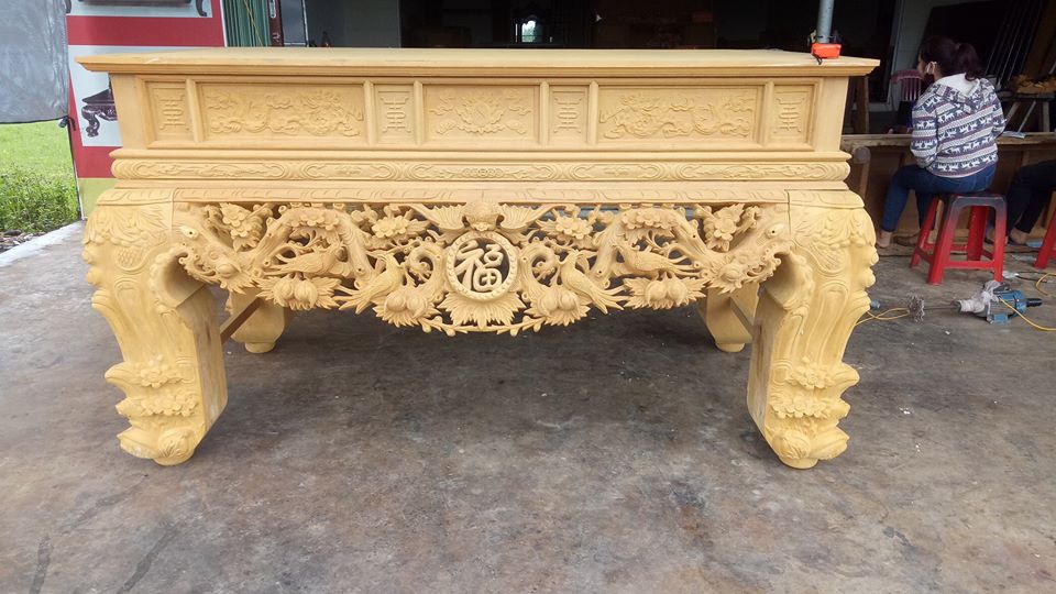 Sập thờ mai điểu