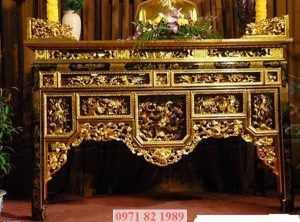 Những mẫu bàn thờ gỗ đẹp và hiện đại-4